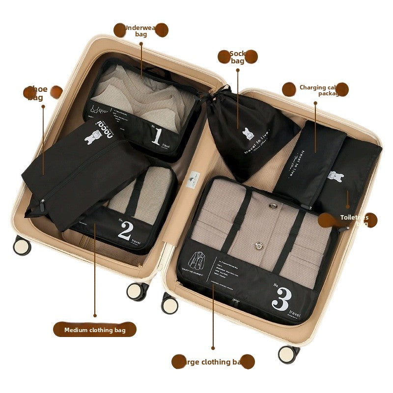 Travel Compression Bags – 6-Piece Space Saving Set