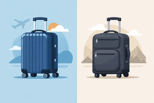 Hard Shell vs Soft Shell Luggage