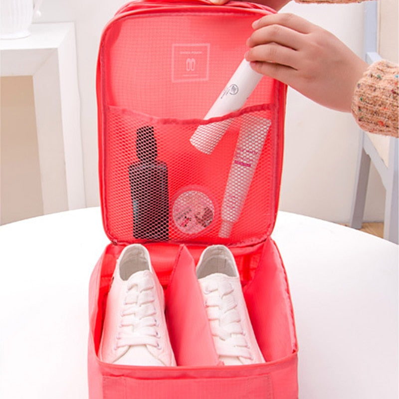 Waterproof Travel Shoe Bag – Portable Shoe Organizer