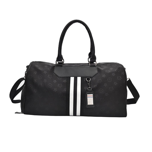 Large PU Leather Travel Messenger Bag
