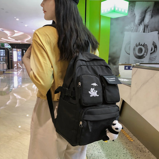 Waterproof Nylon Bucket Travel Backpack