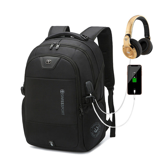 Smart USB Laptop Backpack – Travel & Business Waterproof Carry-On