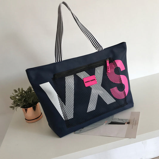 Waterproof Letter Travel Tote