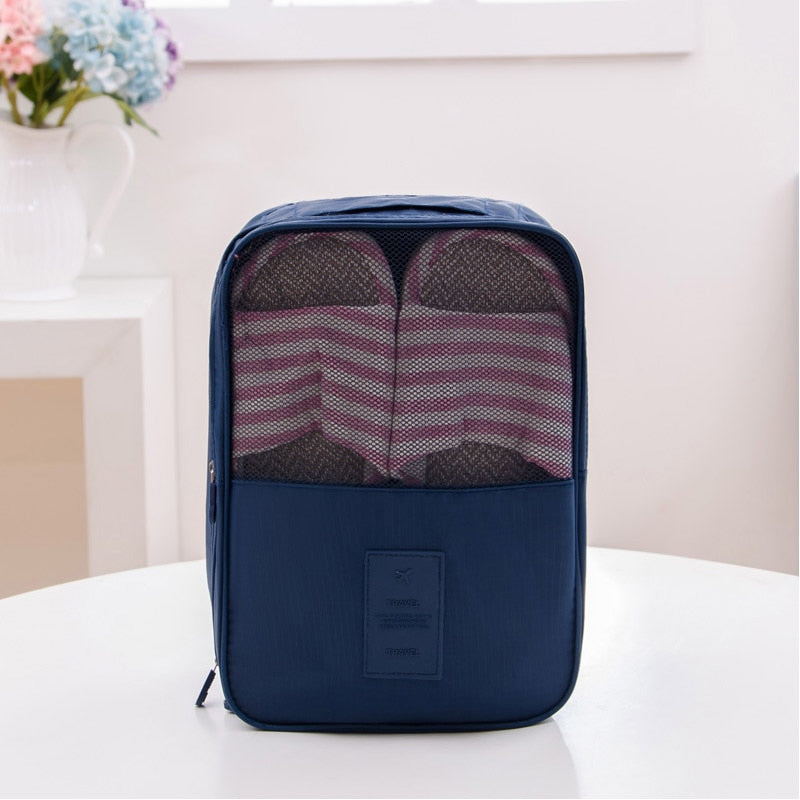 Waterproof Travel Shoe Bag – Portable Shoe Organizer