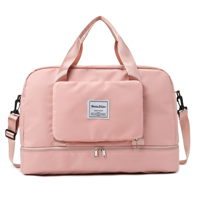 Foldable Travel Trolley Duffle (20–35L)