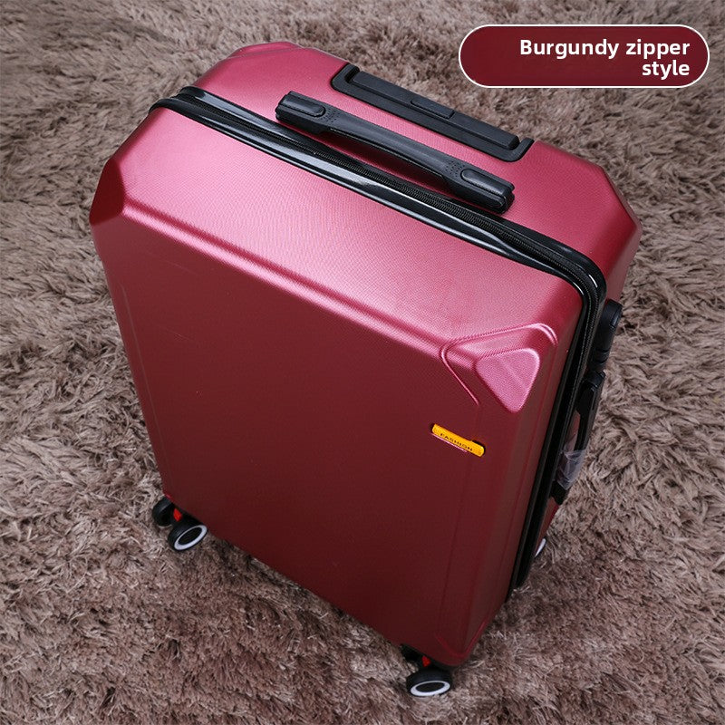 Elite Smart Travel Suitcase – Aluminum Frame, USB Charging, Detachable 360° Wheels