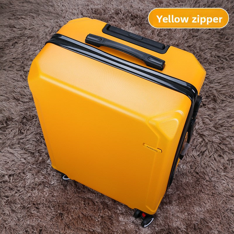 Elite Smart Travel Suitcase – Aluminum Frame, USB Charging, Detachable 360° Wheels
