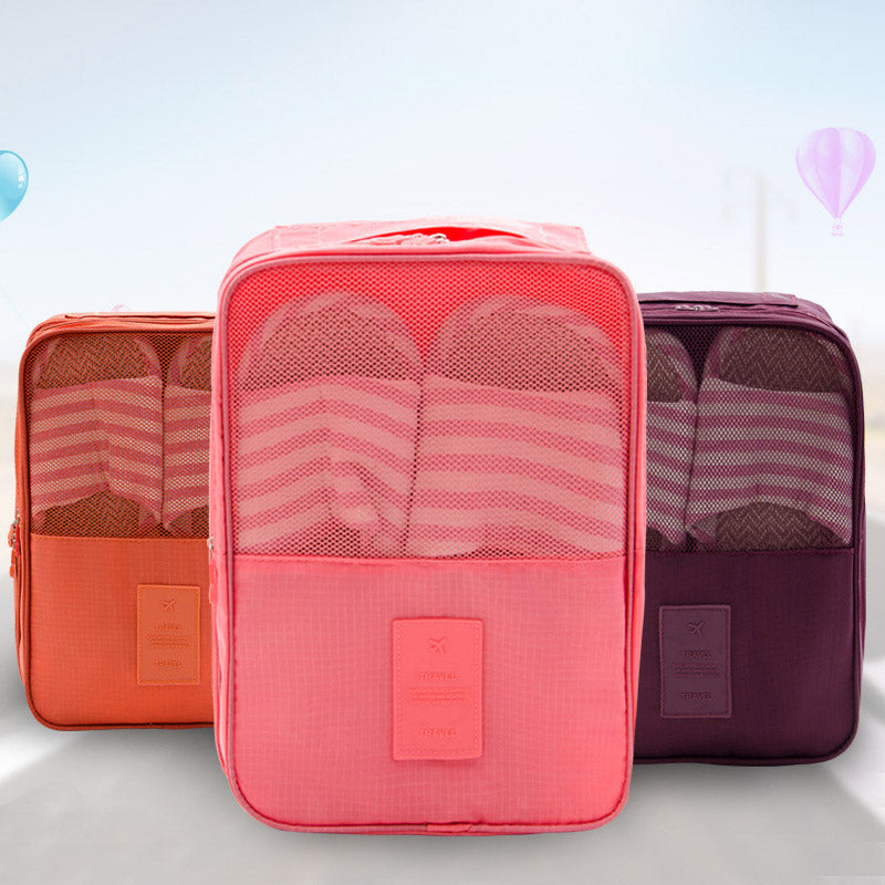Waterproof Travel Shoe Bag – Portable Shoe Organizer