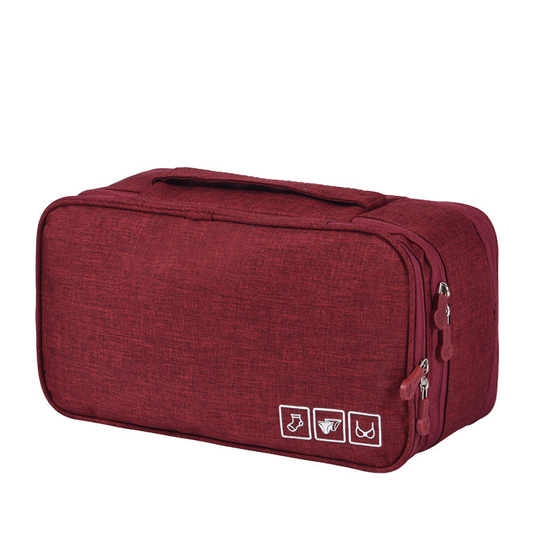 3-Tier Travel Underwear Organizer – Compact Storage Cube
