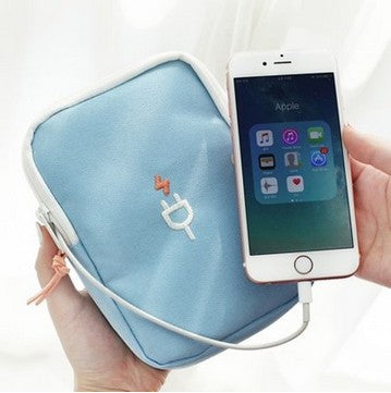 Compact Travel Cable Organizer – Tech Storage Pouch