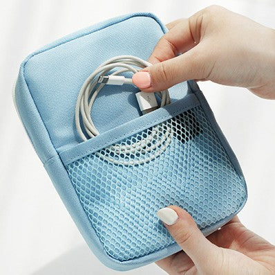 Compact Travel Cable Organizer – Tech Storage Pouch