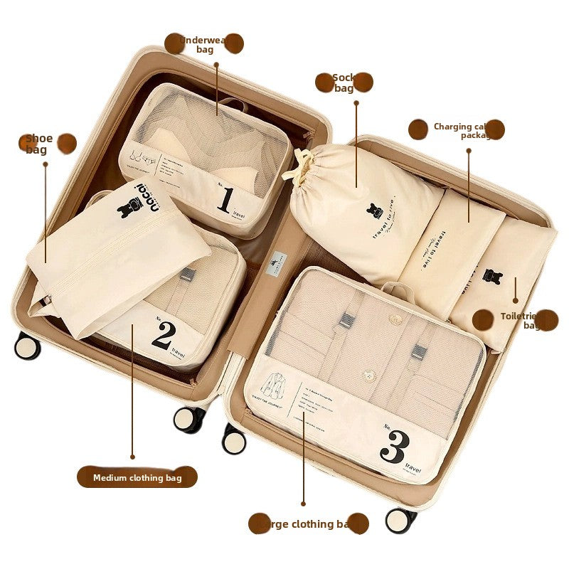 Travel Compression Bags – 6-Piece Space Saving Set