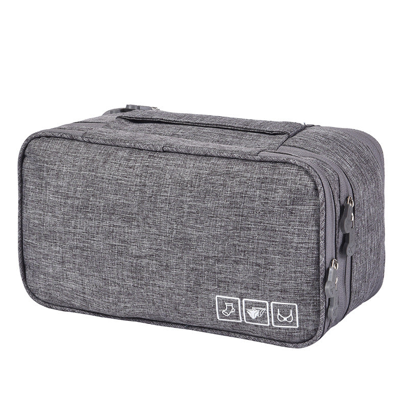 3-Tier Travel Underwear Organizer – Compact Storage Cube
