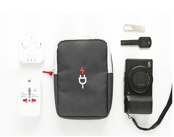 Compact Travel Cable Organizer – Tech Storage Pouch