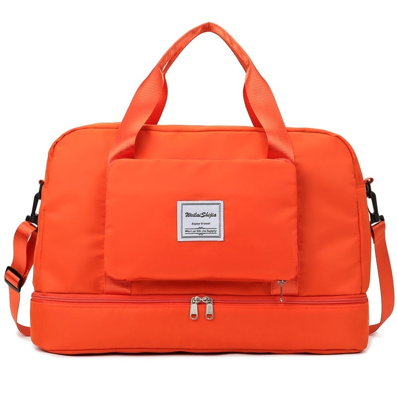 Foldable Travel Trolley Duffle (20–35L)