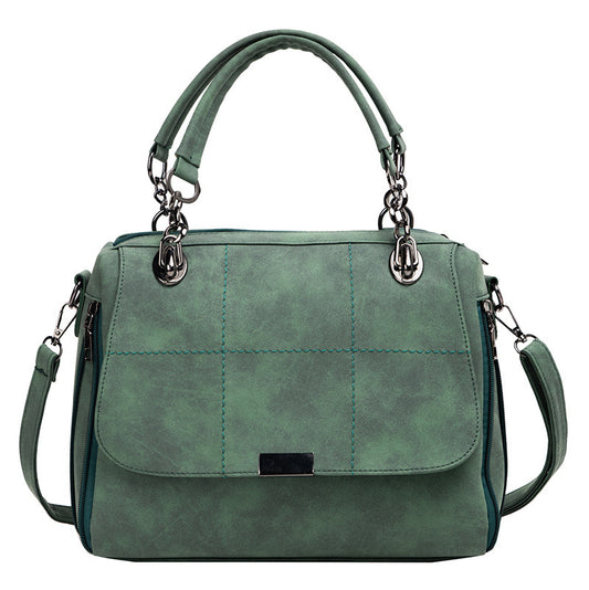 Matte Leather Carry-On Travel Tote