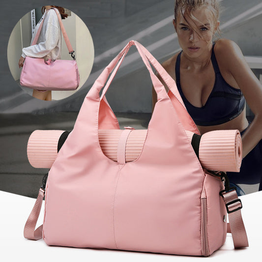 Women's Yoga Gym Bag | Wet & Dry Travel Fitness Tote