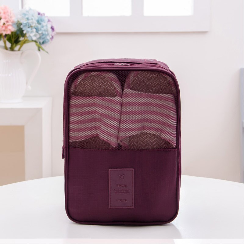 Waterproof Travel Shoe Bag – Portable Shoe Organizer