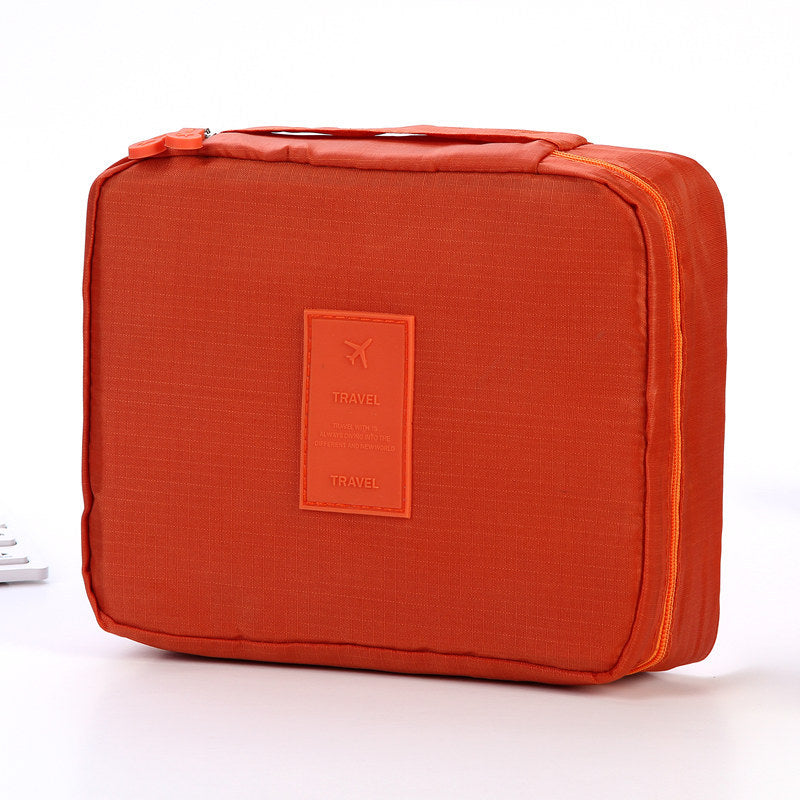 Waterproof Travel Toiletry Organizer – Multi-Pocket Design