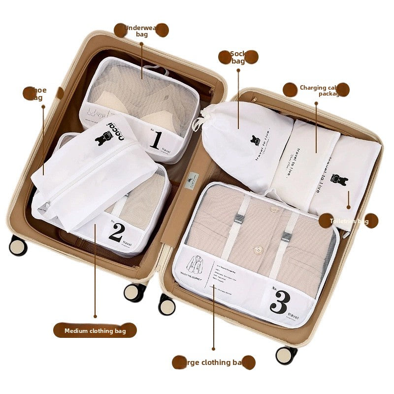 Travel Compression Bags – 6-Piece Space Saving Set