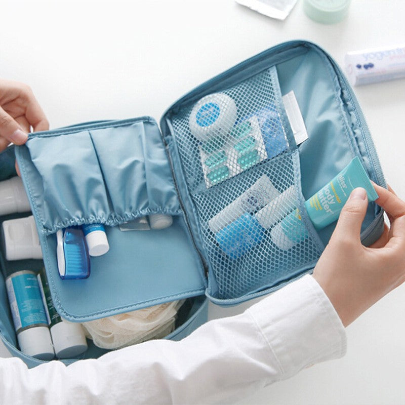 Waterproof Travel Toiletry Organizer – Multi-Pocket Design