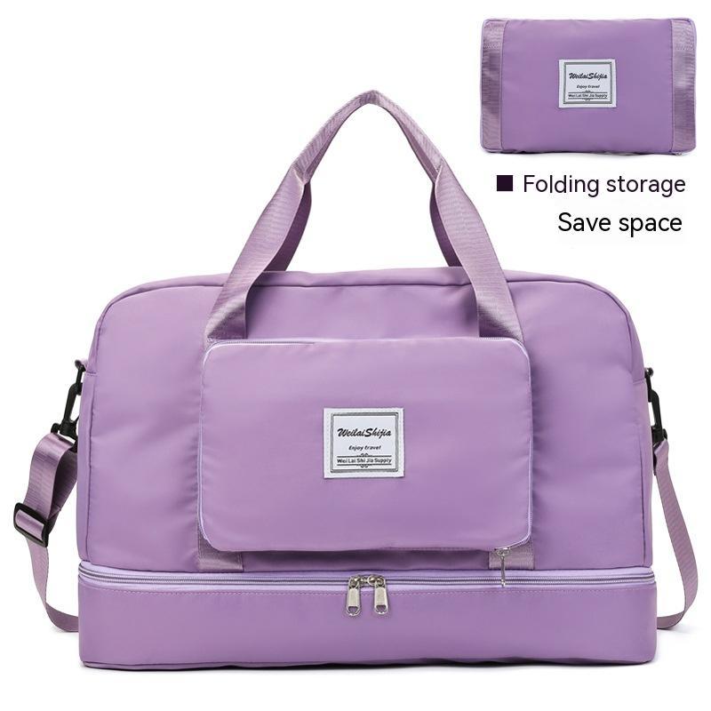 Foldable Travel Trolley Duffle (20–35L)