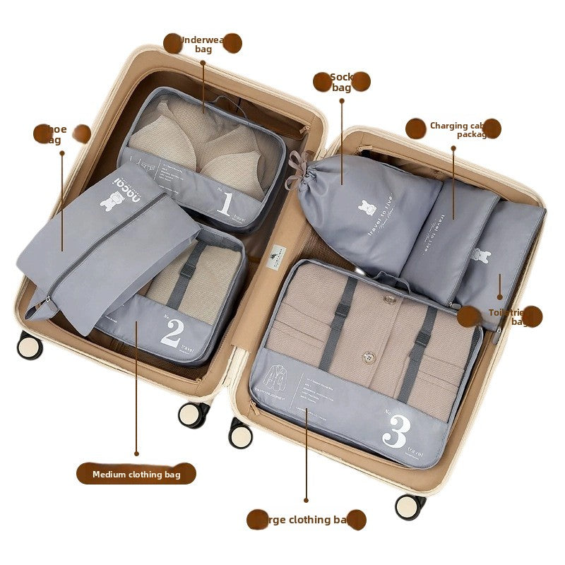 Travel Compression Bags – 6-Piece Space Saving Set