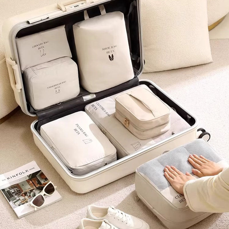 Travel Compression Bags – 6-Piece Space Saving Set