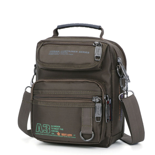 Compact Waterproof Travel Messenger (8")