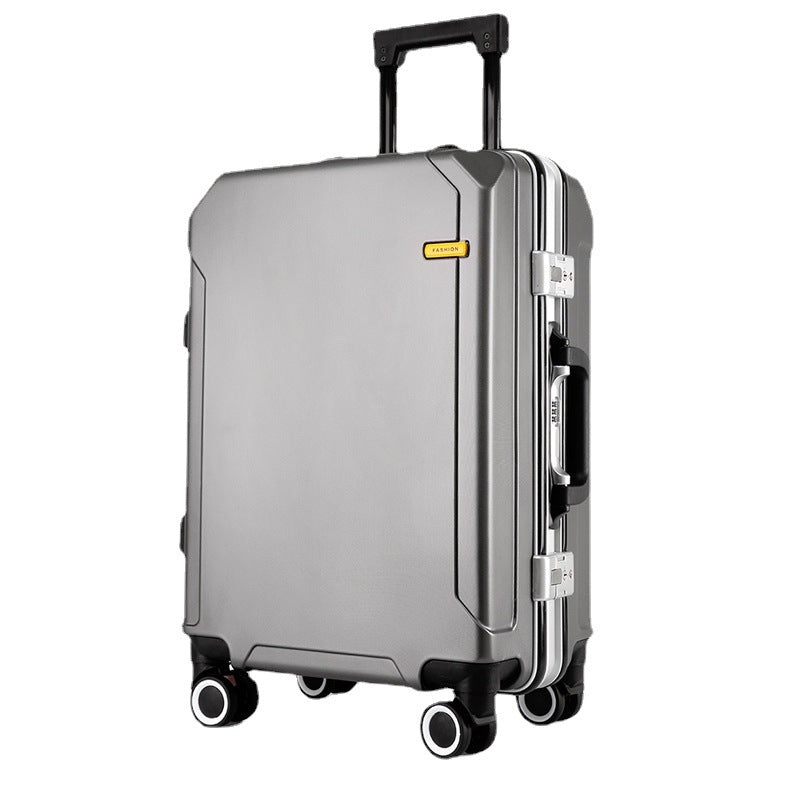 Elite Smart Travel Suitcase – Aluminum Frame, USB Charging, Detachable 360° Wheels