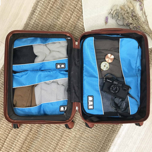 3-Piece Travel Packing Cubes – Luggage Organizer Set