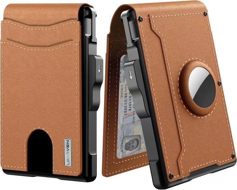 RFID Blocking Card Holder – Slim Wallet with Automatic Ejection