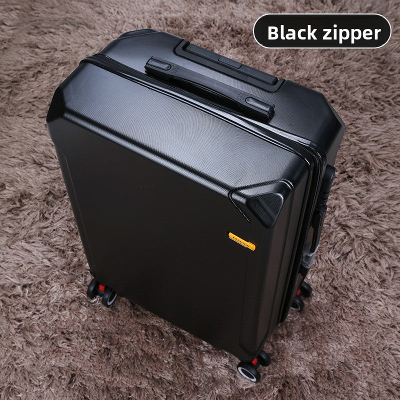 Elite Smart Travel Suitcase – Aluminum Frame, USB Charging, Detachable 360° Wheels