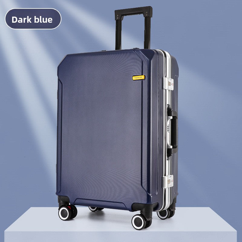 Elite Smart Travel Suitcase – Aluminum Frame, USB Charging, Detachable 360° Wheels