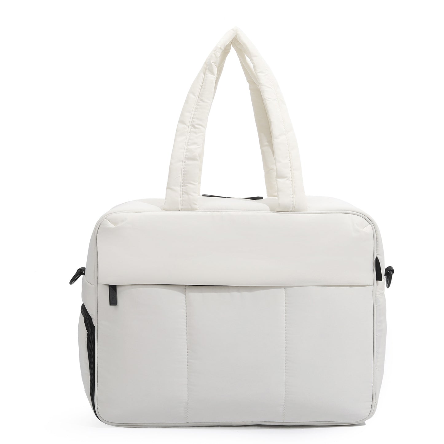 Quilted Nylon Travel Duffle