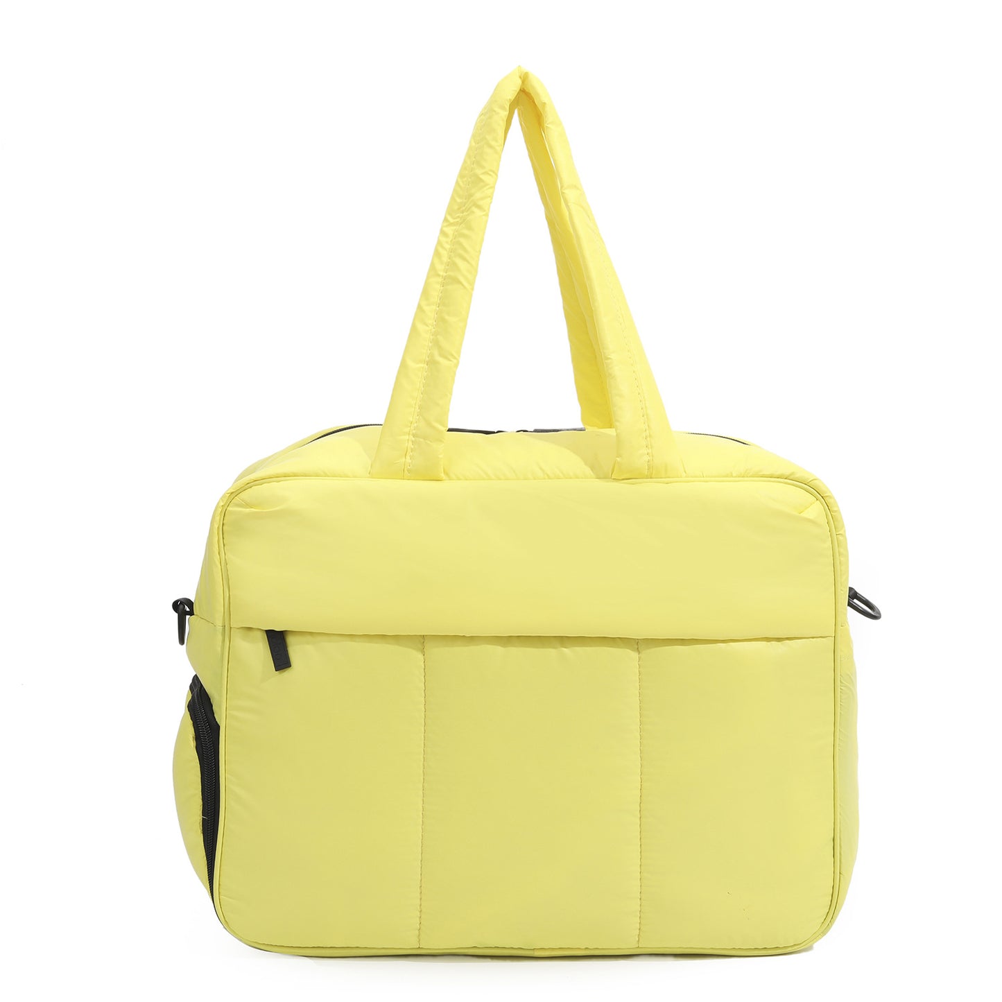Quilted Nylon Travel Duffle