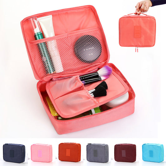 Waterproof Travel Toiletry Organizer – Multi-Pocket Design