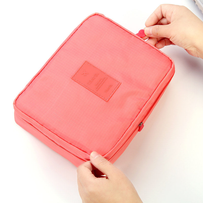 Waterproof Travel Toiletry Organizer – Multi-Pocket Design