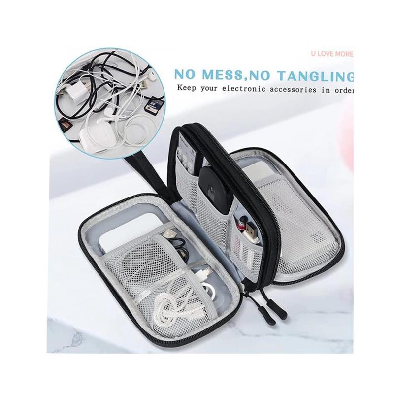 Travel Electronics Organizer – Cable Storage Pouch