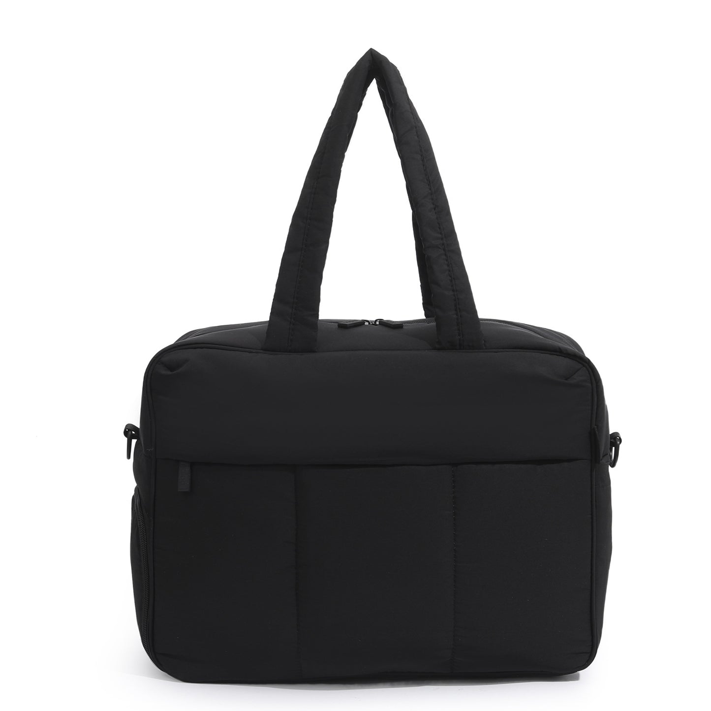 Quilted Nylon Travel Duffle