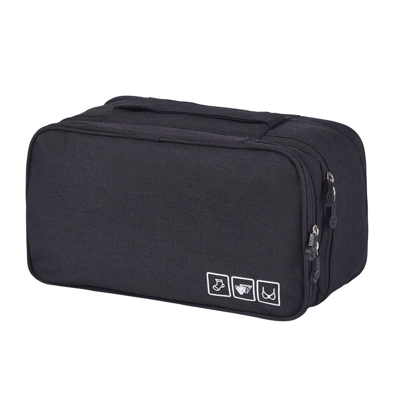 3-Tier Travel Underwear Organizer – Compact Storage Cube