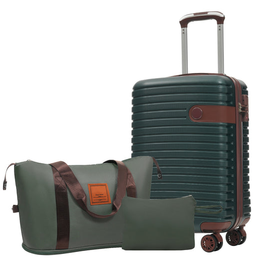 3-Piece Carry-On Luggage Set – 20" Airline Approved